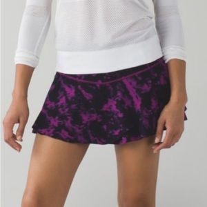 Lululemon Hit Your Stride Running Purple Tennis Skirt Size 6